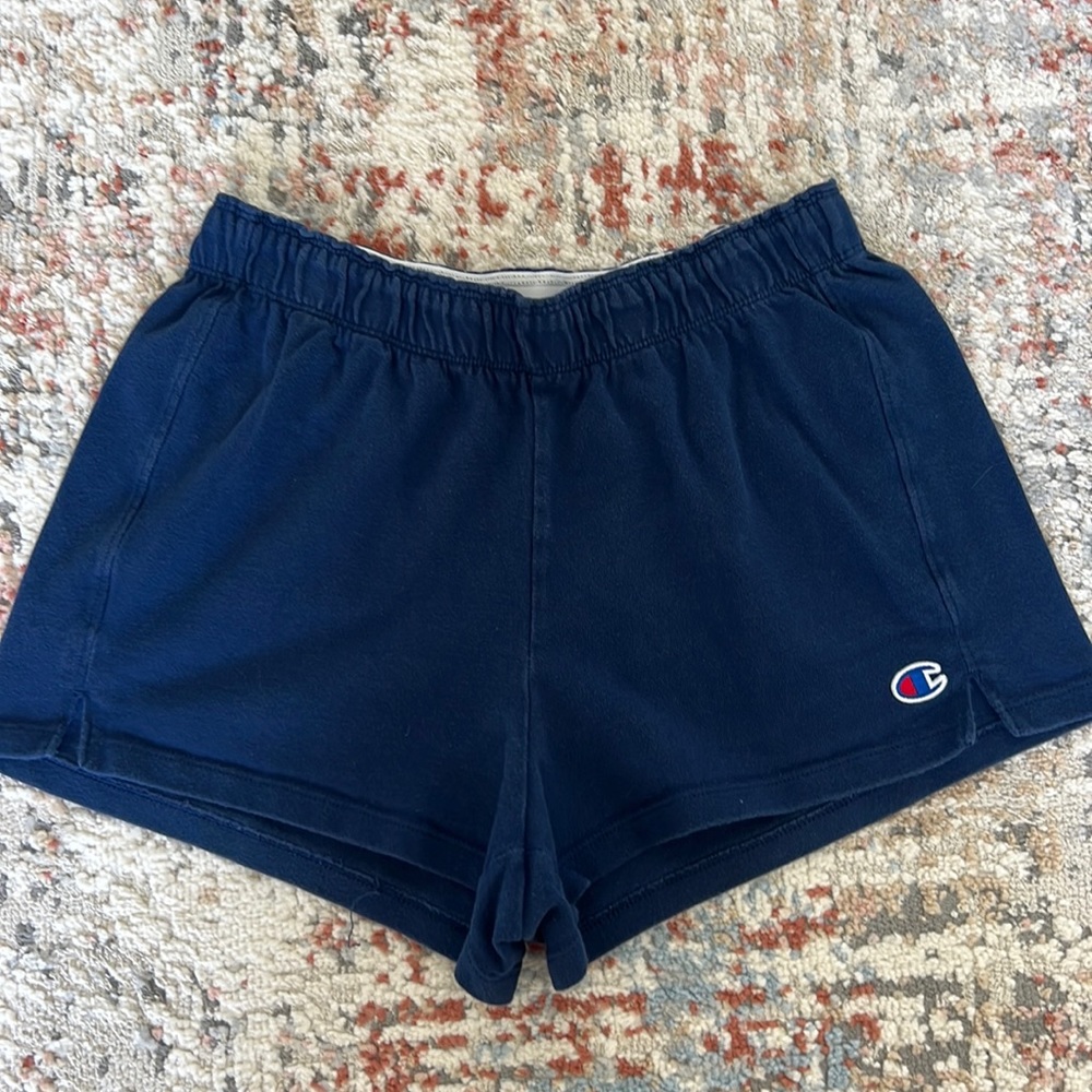 Champion Navy cozy shorts